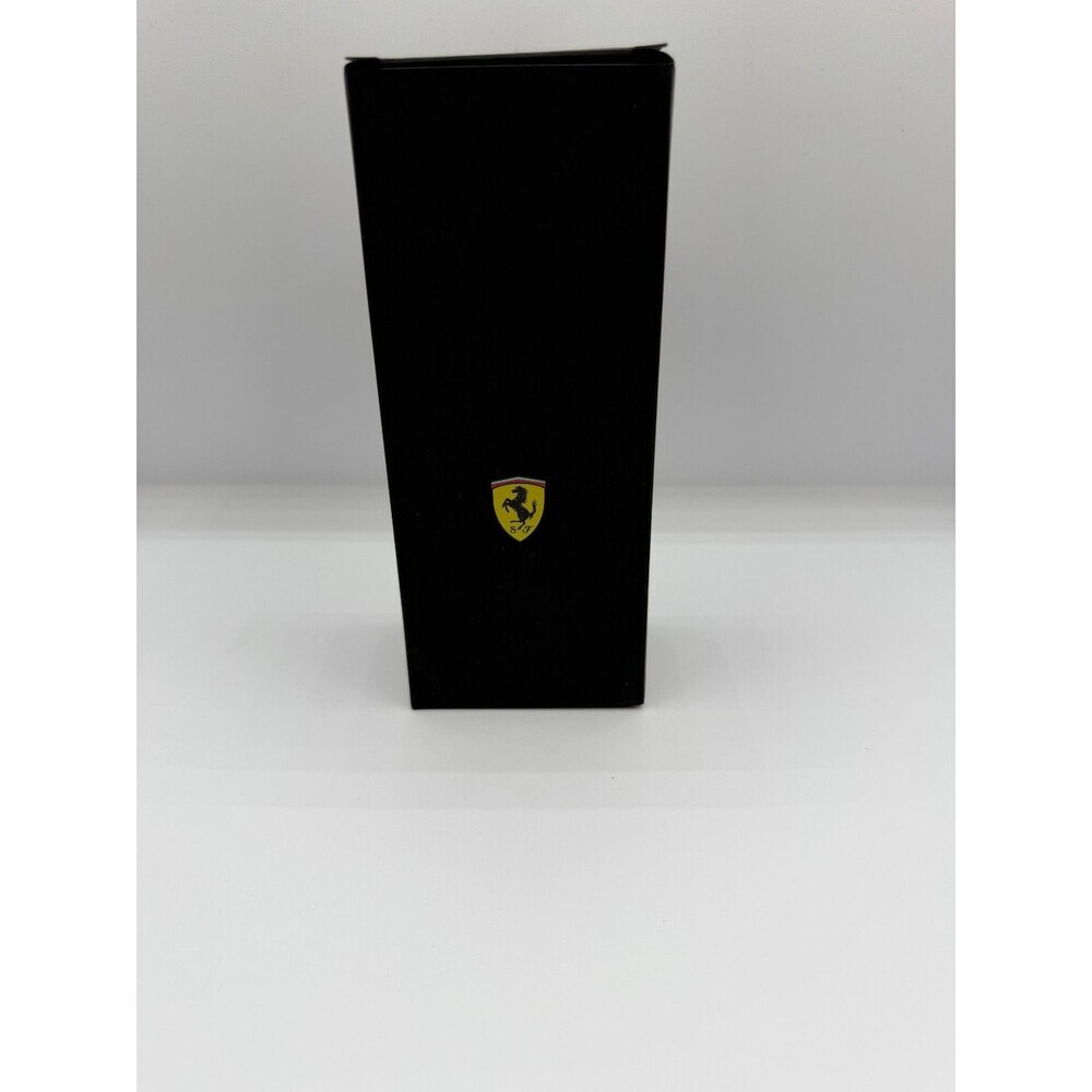 Ferrari Scuderia Eyeglasses Sunglasses Pouch Box & Cloth Authentic Black Set